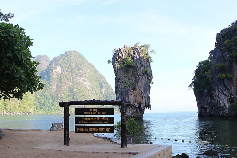 Phuket: excursión a la Bahía de Phang Nga en lancha y canoa