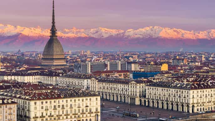 turin private 3–hour city and mole antonelliana tour