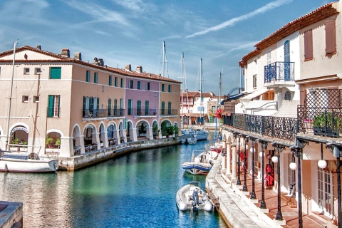 From Nice: Saint-Tropez and Port Grimaud Tour Shared Tour & Boat Cruise in English, Spanish and French