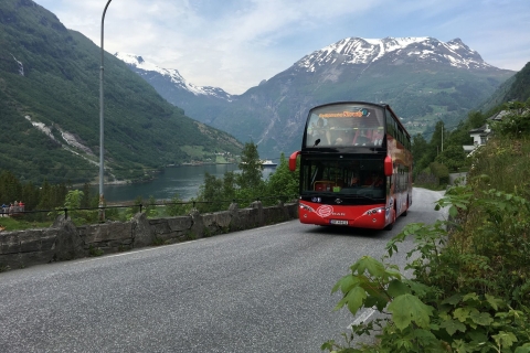 Geiranger: City Sightseeing Hop-On Hop-Off Bus Tour Geiranger: 1-Day Hop-On Hop-Off Bus Tour