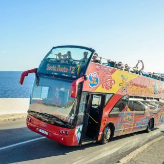 Malta: Malta Island Bus Tour en Boot Tour