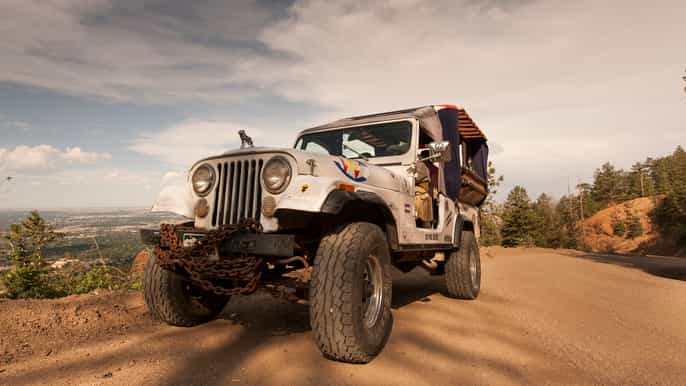 foothills garden of the gods jeep tour