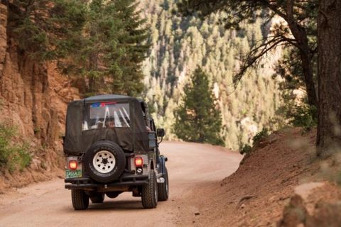 Colorado Springs: tour in jeep del Giardino degli Dei e ai piedi delle colline