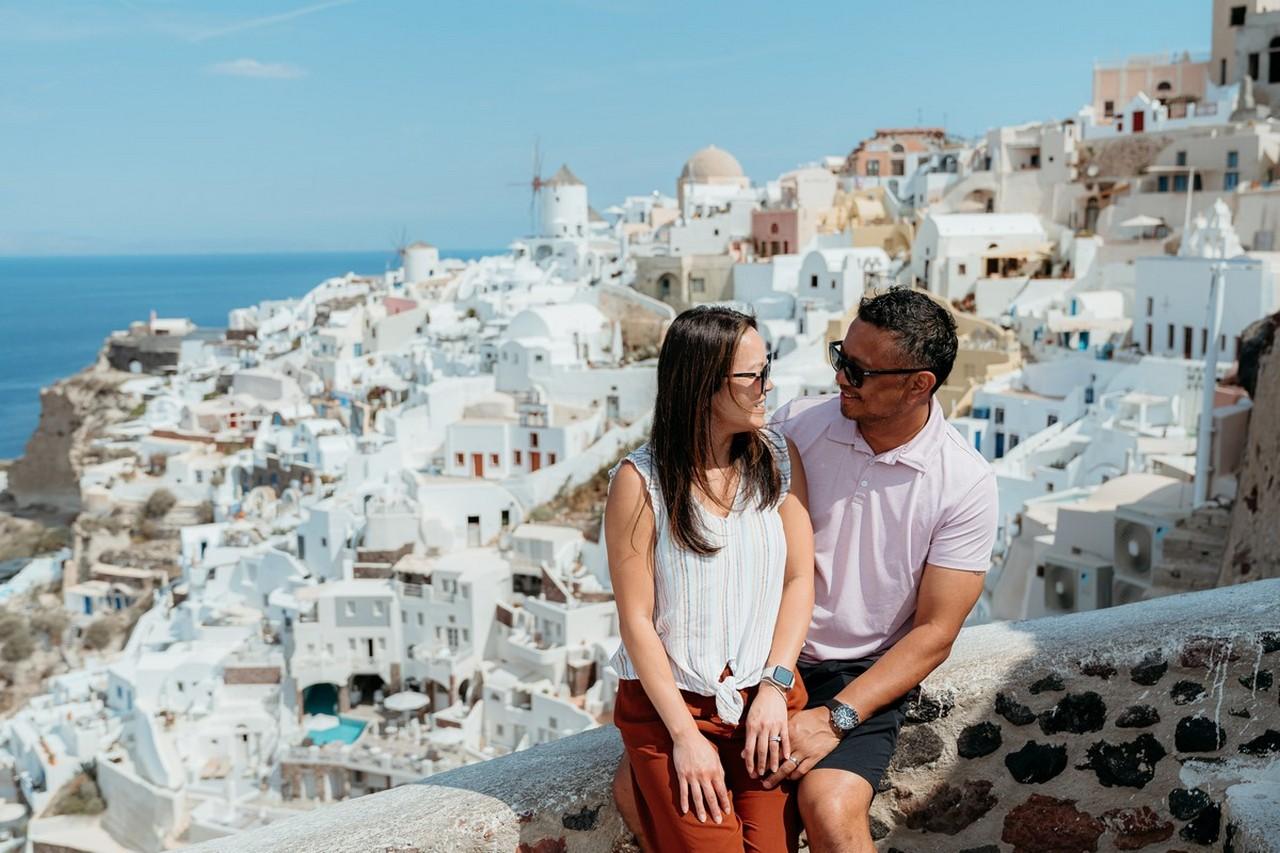 Santorini : Private Halbtagestour - Best of & Weinverkostung