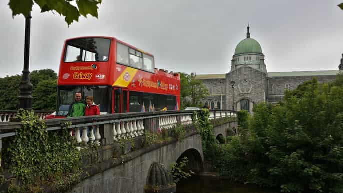 galway hopon hopoff sightseeing bus tour