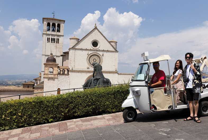 Assisi: Tour Ape Calessino Tuk Tuk