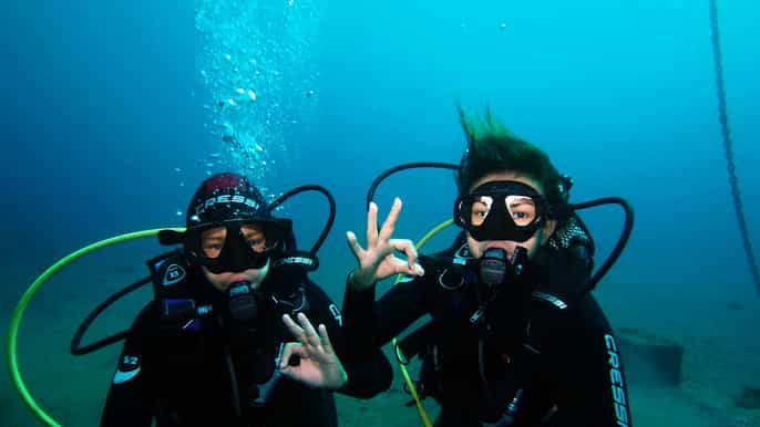 tenerife immersione subacquea e foto gratis (principianti)