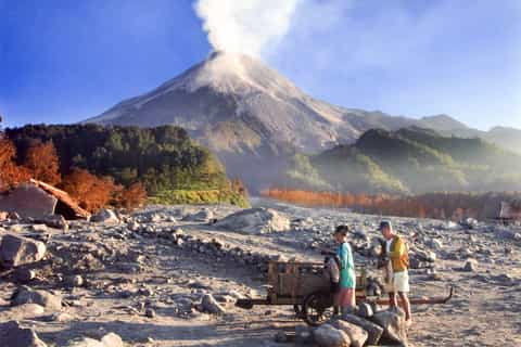 Borobudur Sunrise, Merapi Volcano & Prambanan Full Day Tour