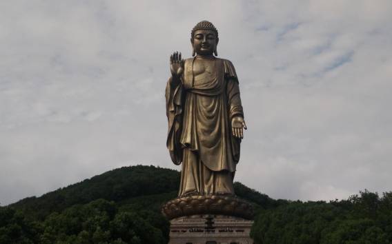 Private Tagestour nach Wuxi Lingshan Grand Buddha und Tai See