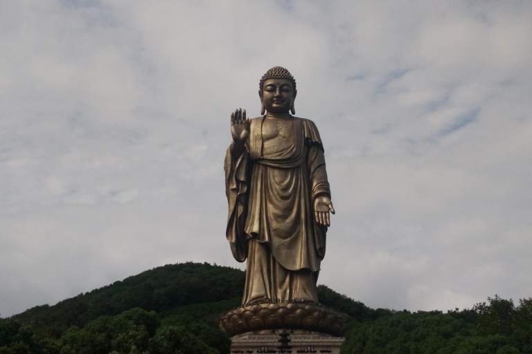 Excursion d'une journée privée à Wuxi Lingshan Grand Buddha et au lac Tai