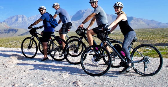 Von Las Vegas aus: Red Rock Canyon Elektrofahrradverleih