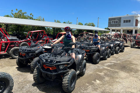 Puerto Plata: 4 Wheel on the road