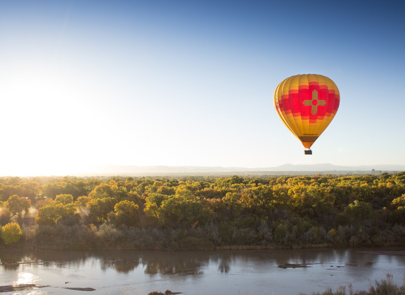 Albuquerque: Rio Grande Valley tur i varmluftsballon