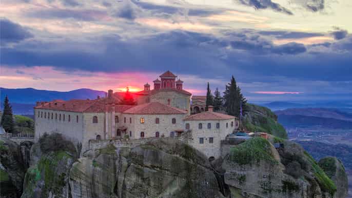 two days rail tour to meteora from athens