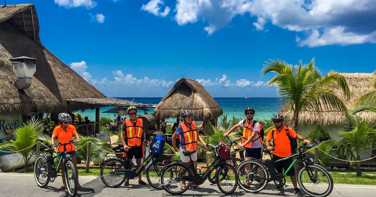 Cozumel bike tour the five beaches hotel and residences playa del carmen