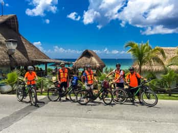 Cozumel: West Coast E-Bike and Snorkeling Tour