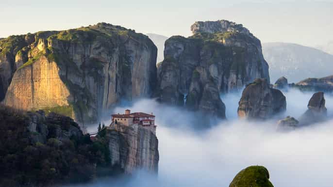 meteora halfday morning tour from kalampaka