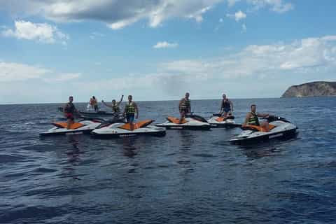 Ibiza: 1-Hour Jet Ski Tour to Margarita Island