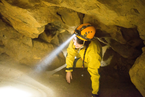 Budapest: Underground Caving Adventure Tour