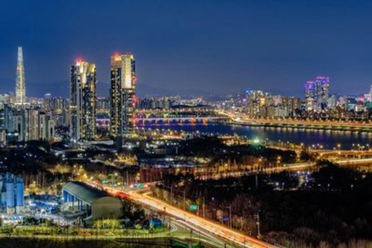 Excursão nocturna a Seul: Parque Naksan e Eungbongsan