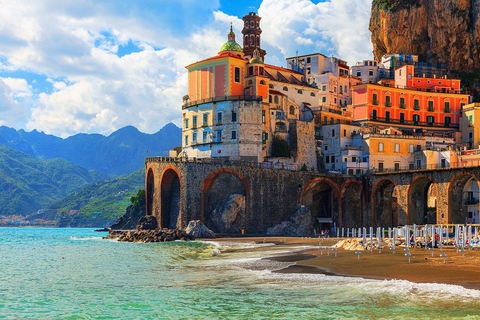 Desde Nápoles: tour de día completo por la costa de Amalfi y Sorrento