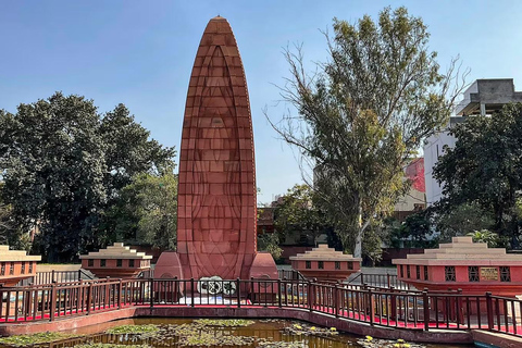 Från Delhi: 7-dagars Golden Triangle Tour med AmritsarPrivat tur med trestjärnigt hotell, bil, chaufför och guide