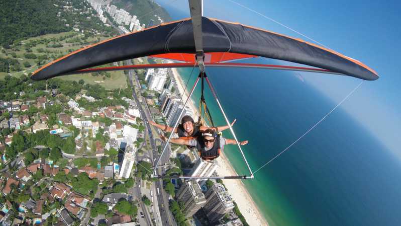 Рио-де-Жанейро: полет на дельтаплане