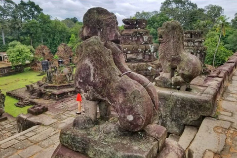 Dia inteiro no Grupo Rolous e Angkor Wat com vista para o pôr do solDia inteiro no Grupo Rolous e Angkor Wat com vista do pôr do sol