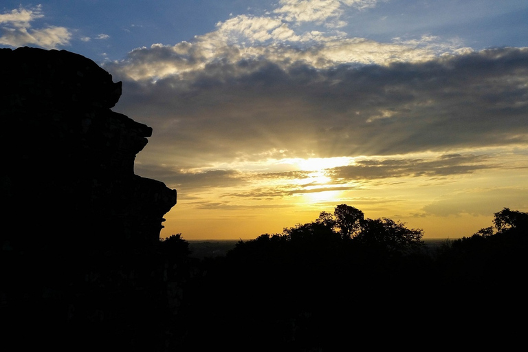 Dia inteiro no Grupo Rolous e Angkor Wat com vista para o pôr do solDia inteiro no Grupo Rolous e Angkor Wat com vista do pôr do sol