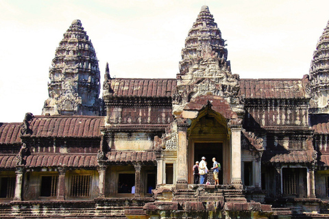 Dia inteiro no Grupo Rolous e Angkor Wat com vista para o pôr do solDia inteiro no Grupo Rolous e Angkor Wat com vista do pôr do sol