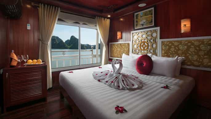 halong bay 2 days 1 night rosa boutique 4star cruise