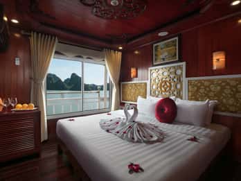 Halong-Bucht: 3-tägige 4-Sterne Kreuzfahrt mit Transfer Halong-Bucht: 3-tägige 4-Sterne Kreuzfahrt mit Transfer