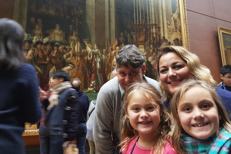 Prywatna wycieczka po Luwrze dla rodzin z dziećmi