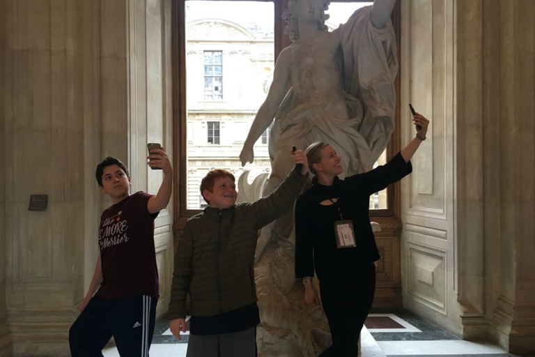 Prywatna wycieczka po Luwrze dla rodzin z dziećmi