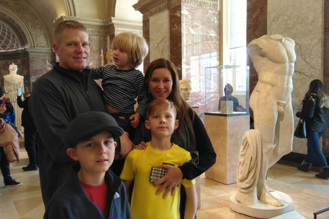 Prywatna wycieczka po Luwrze dla rodzin z dziećmi