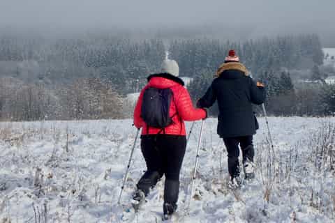 Snowshoe Tour to Neris Park and Kernave UNESCO Site