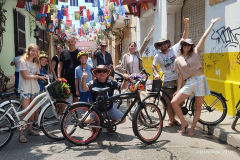 Cartagena: Historical, Cultural and Graffity Bike Tour