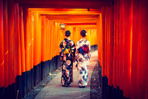 Osaka/Kyoto: Nara, Arashiyama, Fushimi Inari Taisha Day Tour Kyoto & Nara Day Tour | 8:00 AM from Osaka