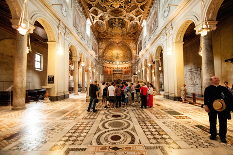 Rome: Crypts and Catacombs Underground Tour with Transfers Small Group Tour in English