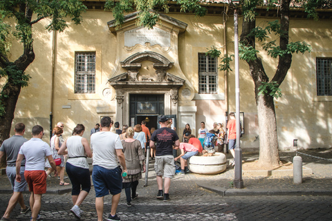 Rome: Crypts and Catacombs Underground Tour with TransfersSmall Group Tour in English