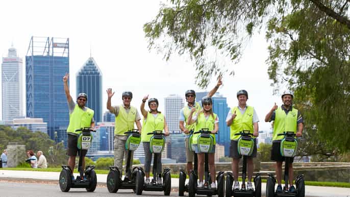 perth segway 1.5 hour kings park tour