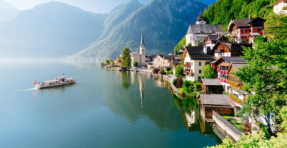 Ab Wien: Tagestour nach Hallstatt und Salzkammergut inkl. Bootsfahrt