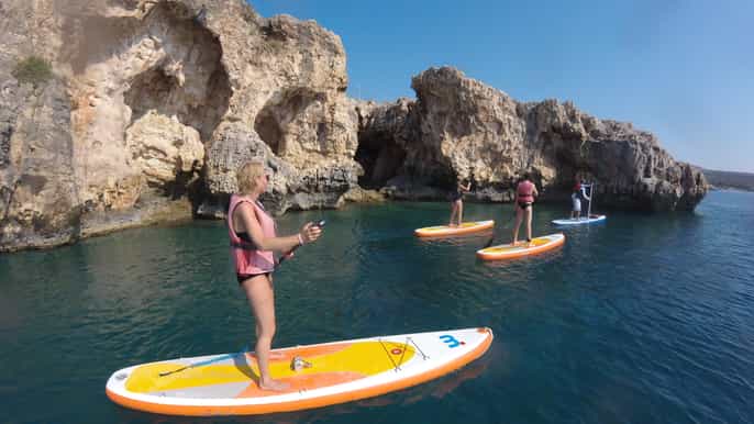 chania standup paddleboard snorkeling small group tour