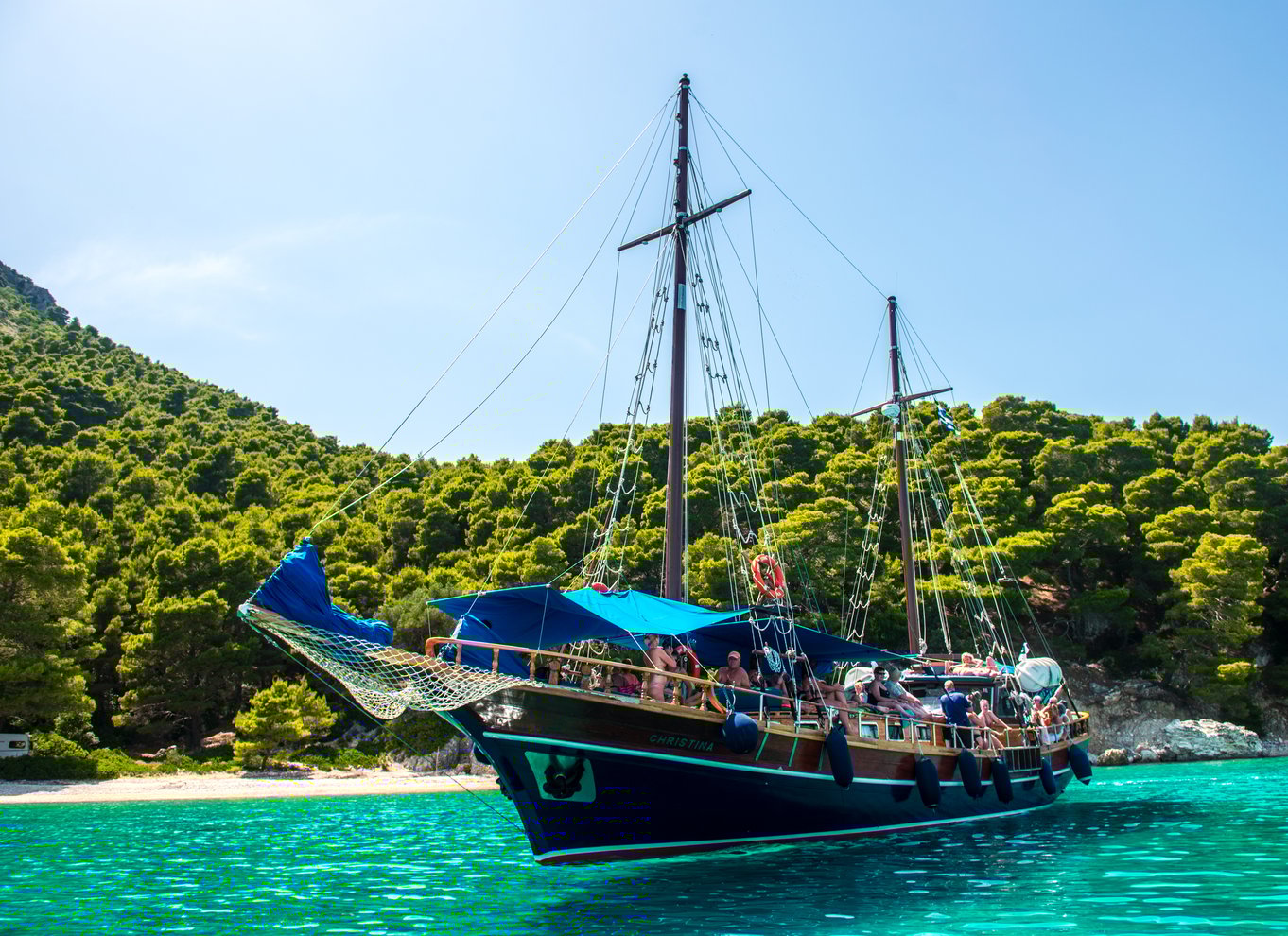 Fra Nydri: Lefkada Forgotten Islands Day Cruise med frokost