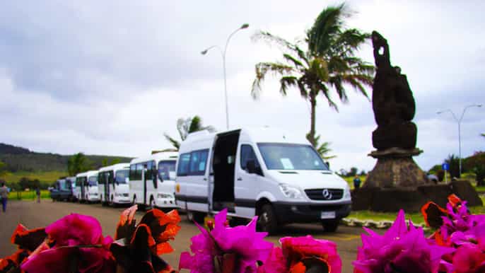 from easter island airport shared transfer to hanga roa