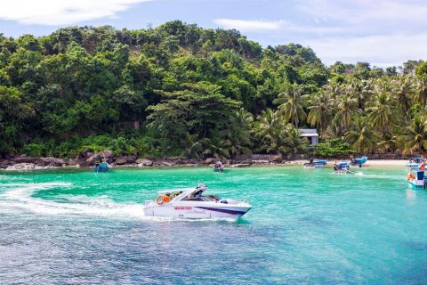 Phu Quoc: Speedbådstur til 4 øer i den sydlige del af Phu Quoc