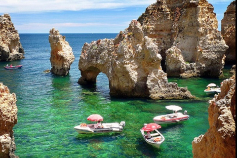 lisbon: algarve, benagil cave, portimao, Lagos private tour.