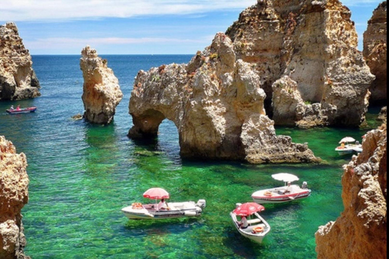 lisbon: algarve, benagil cave, portimao, Lagos private tour.