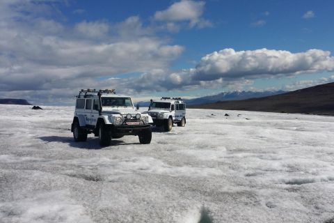 Reykjavik: Golden Circle e Langjökull Glacier su una Jeep