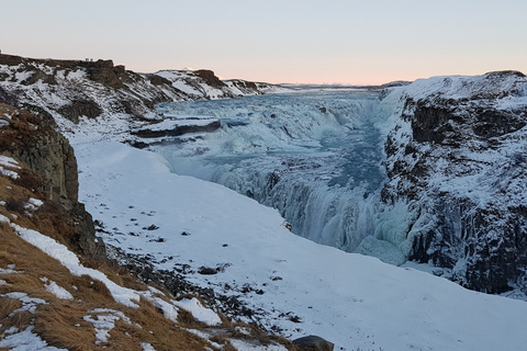 Reykjavik: Gyllene cirkeln och Langjökull-glaciären i jeep